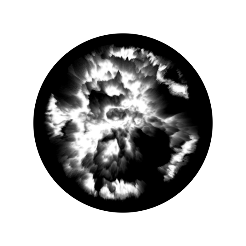 Apollo SuperRes Glass Gobo 0072 Brilliant Clouds (Apollo SR0072)